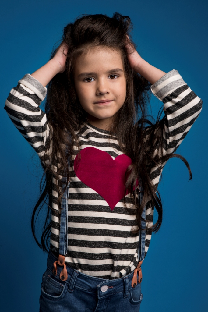 Милана Пологрудова - аккредитованная модель для участия в подиумных показах на Междунродной Детской Неделе моды